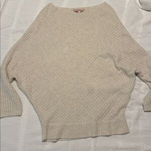 Juicy Couture Cream Crew Neck Sweater
